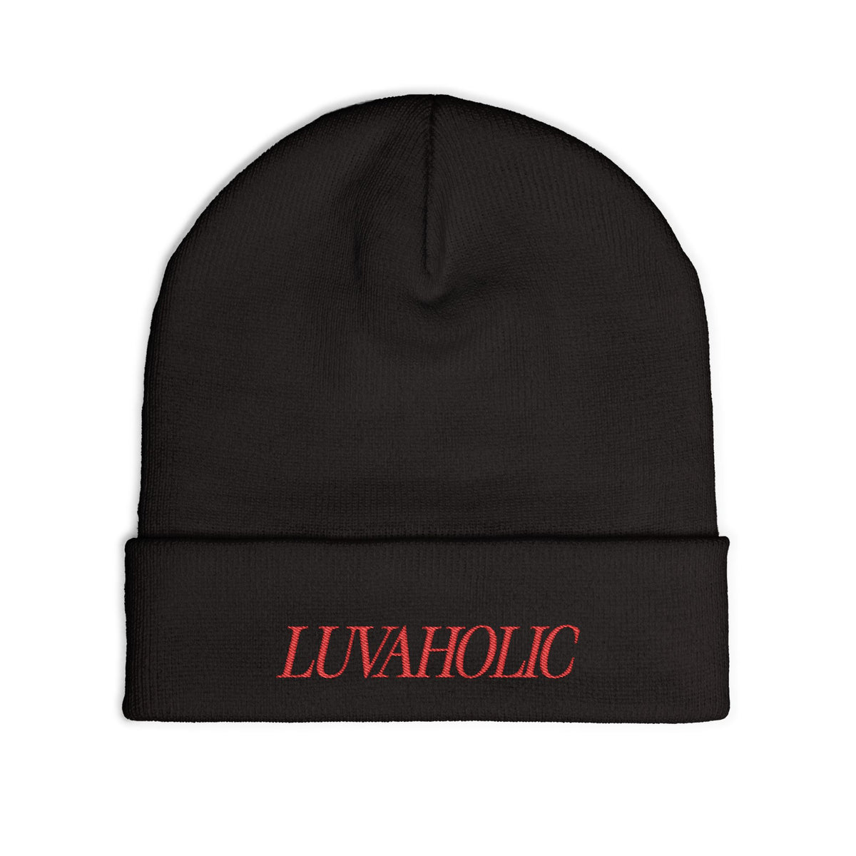 Luvaholic Embroidered Knit Beanie