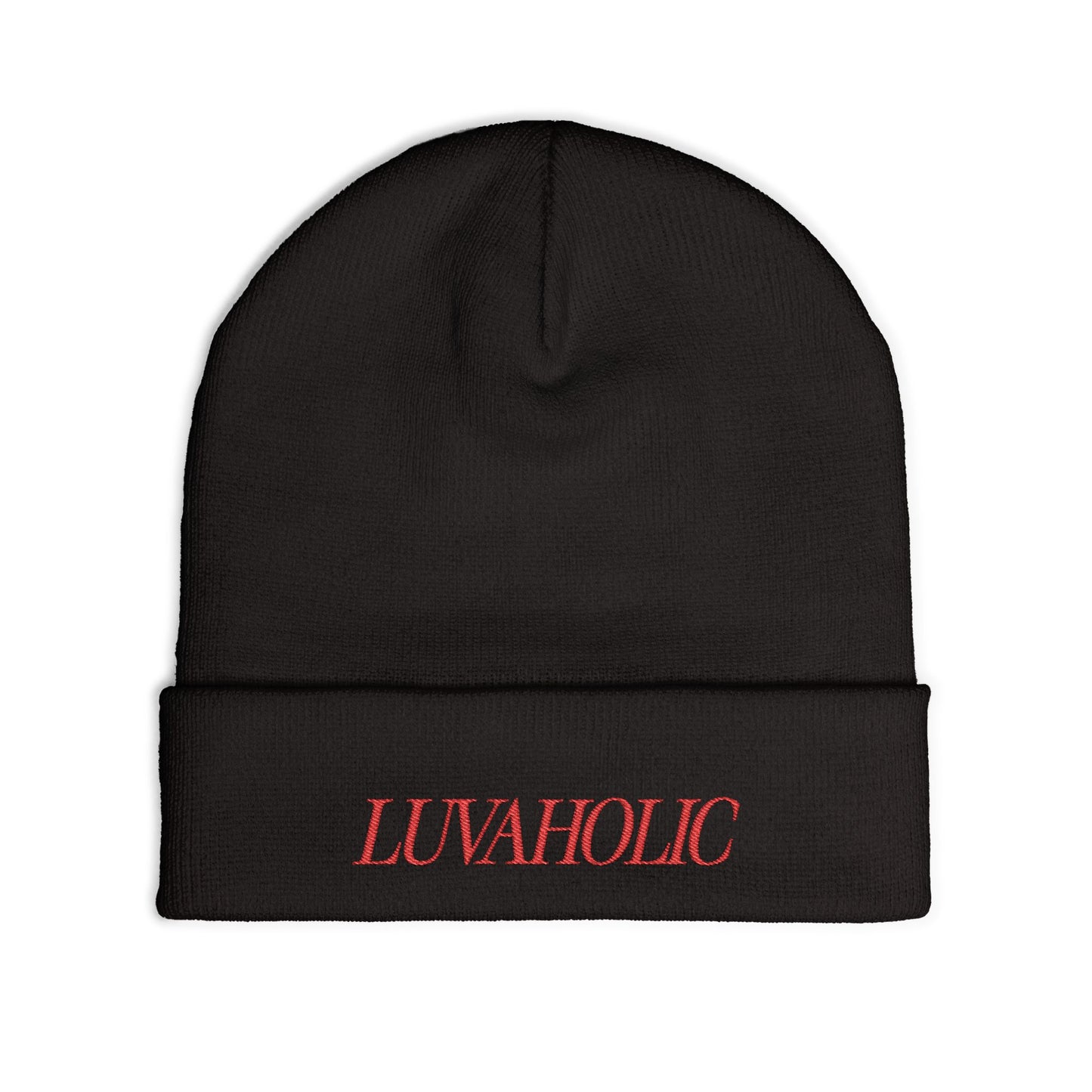 Luvaholic Embroidered Knit Beanie